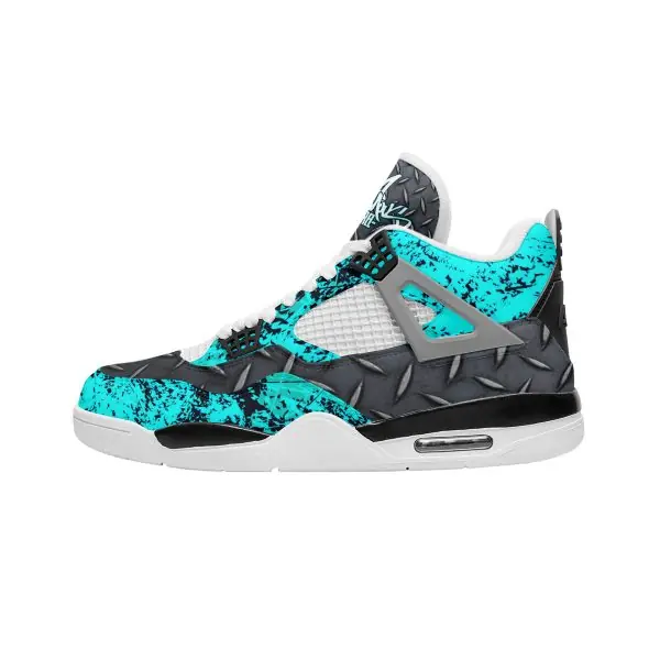 "Electric Blue" Men's Professional Basketball Shoes