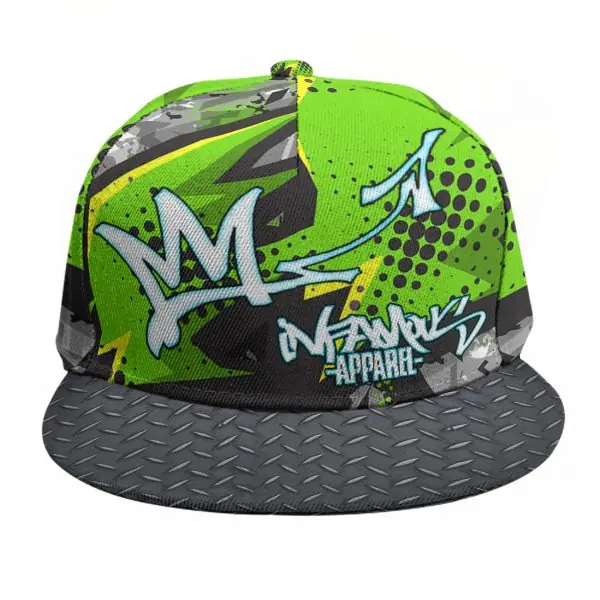 "Infamous King" Premium Flat Brim Cap