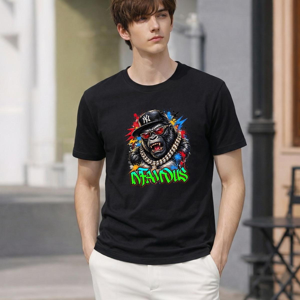 "Silverback Swag" Heavyweight Men's T Shirt