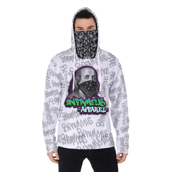 "The Benjamin" Premium Fleece Hoodie With Mask