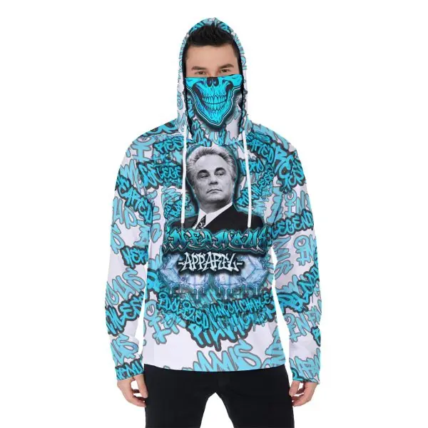 "John Ghotti" Premium Fleece Hoodie With Mask