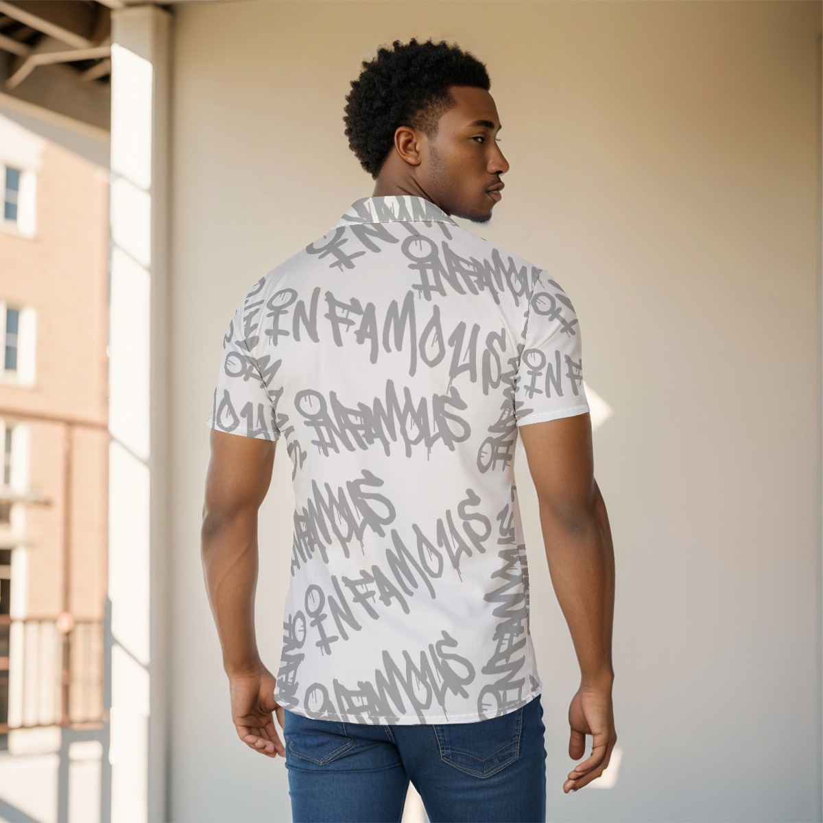 "The Benjamin" Men's Button Down Shirt Image 4