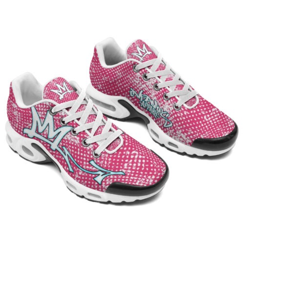 Pink Grunge Women's Max Air Sports Shoes