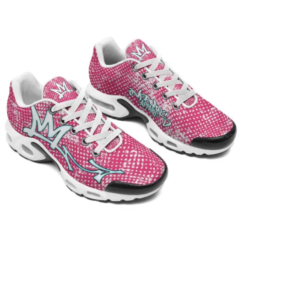 Pink Grunge Women's Max Air Sports Shoes