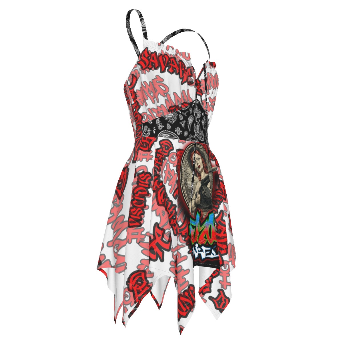 "Bonnie Parker" Women's Slip Dress Image 4