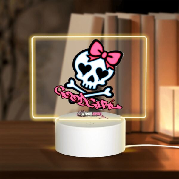 "Good Girl" Rectangular Acrylic Night Light