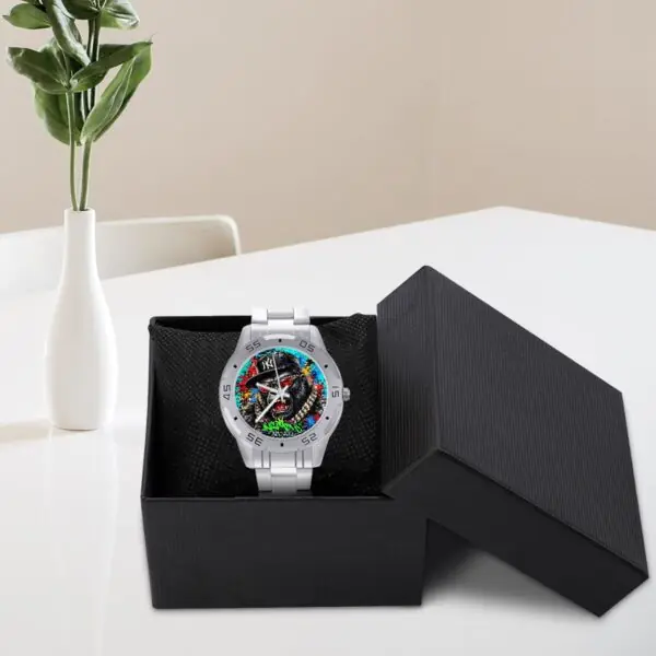 Infamous Apparel “Gorilla Face” Stainless Steel Watch