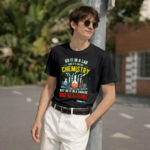 "Chemistry" Men's Premium Cotton T Shirt