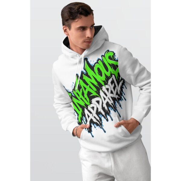 "Infamous Drip" Men's Heavyweight Pullover Hoodie