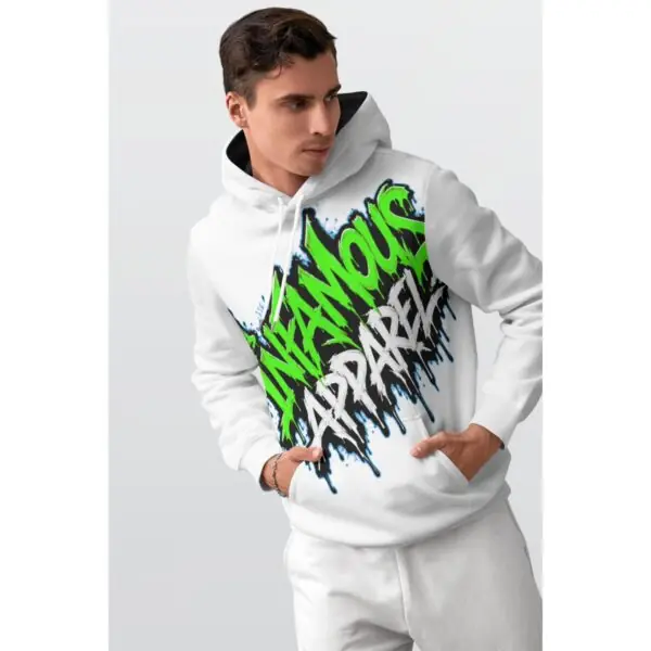"Infamous Drip" Men's Heavyweight Pullover Hoodie
