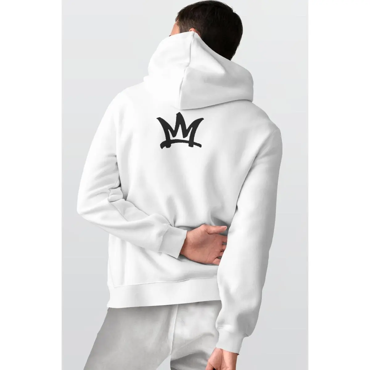 "Infamous Drip" Men's Heavyweight Pullover Hoodie Image 2
