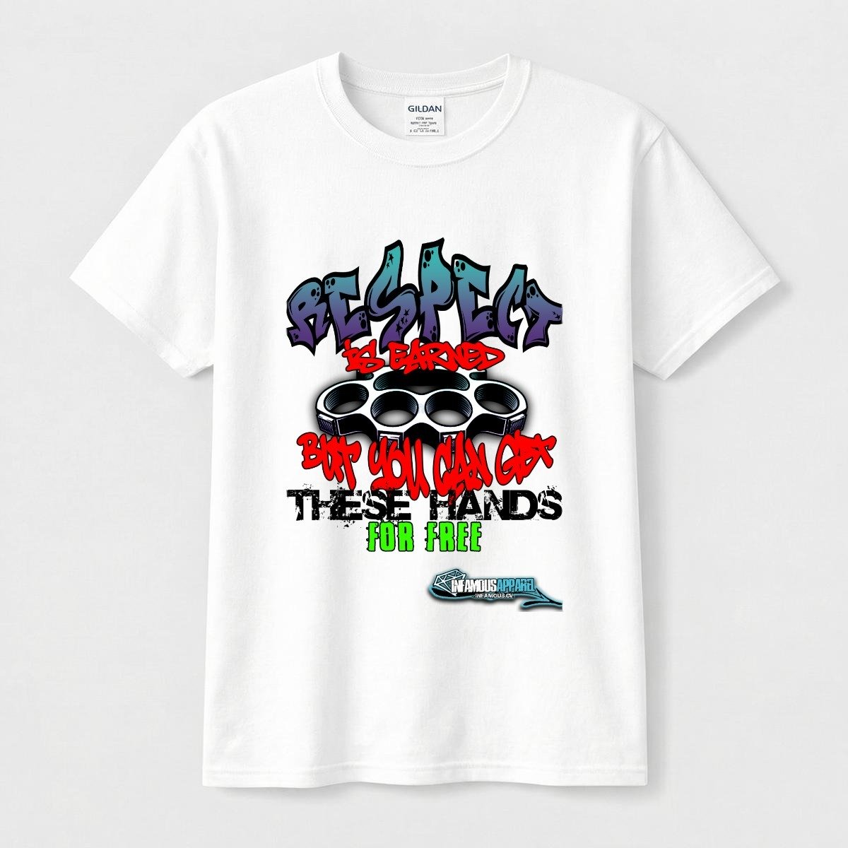 "These Hands" Premium Cotton Men's T Shirt Image 2